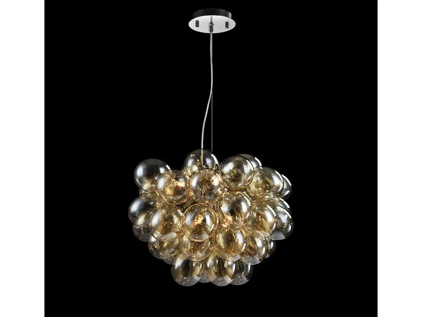 Maytoni Balbo Lámpara Colgante de Techo Níquel, 8 Luces, G9 Gris Discount
