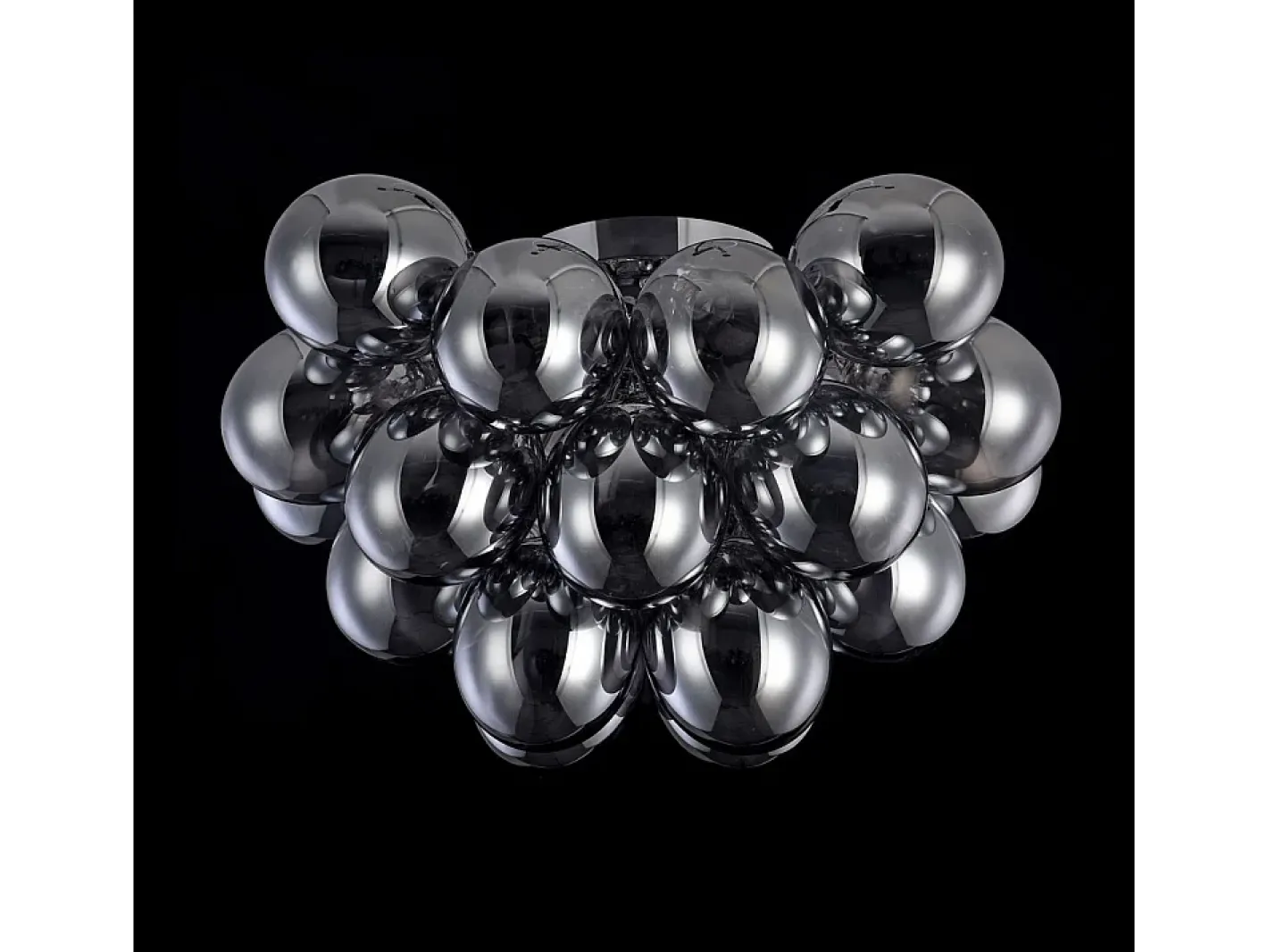 Maytoni Plafón-Balbo Plafón de Techo Semi Empotrado Níquel, 8 Luces, G9 Gris