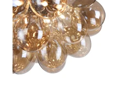 Maytoni Balbo Plafón de Techo Semi Empotrado Níquel, 8 Luces, G9 Gris Clearance