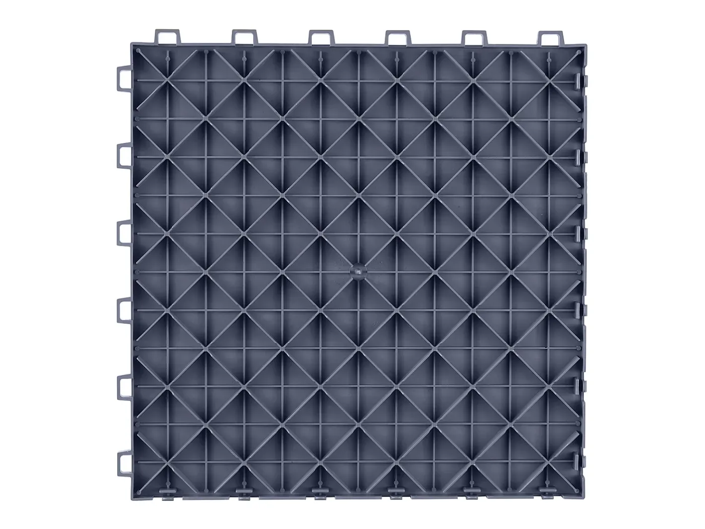 Clearance Baldosas para Garaje SucceBuy Paquete de 50 Baldosas Entrelazadas para Garaje, 30,48 x 30,48 cm, Color Gris