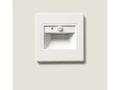 Online Ledkia Baliza de Pared LED 1.5 W Empotrable con Sensor PIR y Crepuscular Bark Blanco 4000K Blanco Neutro Transparente