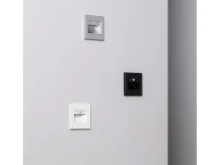 Online Ledkia Baliza de Pared LED 1.5 W Empotrable con Sensor PIR y Crepuscular Bark Blanco 4000K Blanco Neutro Transparente