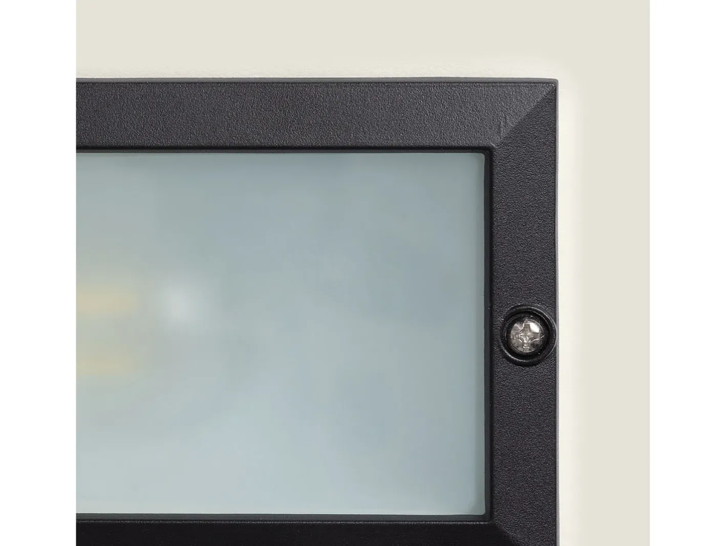 Ledkia Baliza Exterior Empotrable Pared para Bombilla E27 Negro Outlet