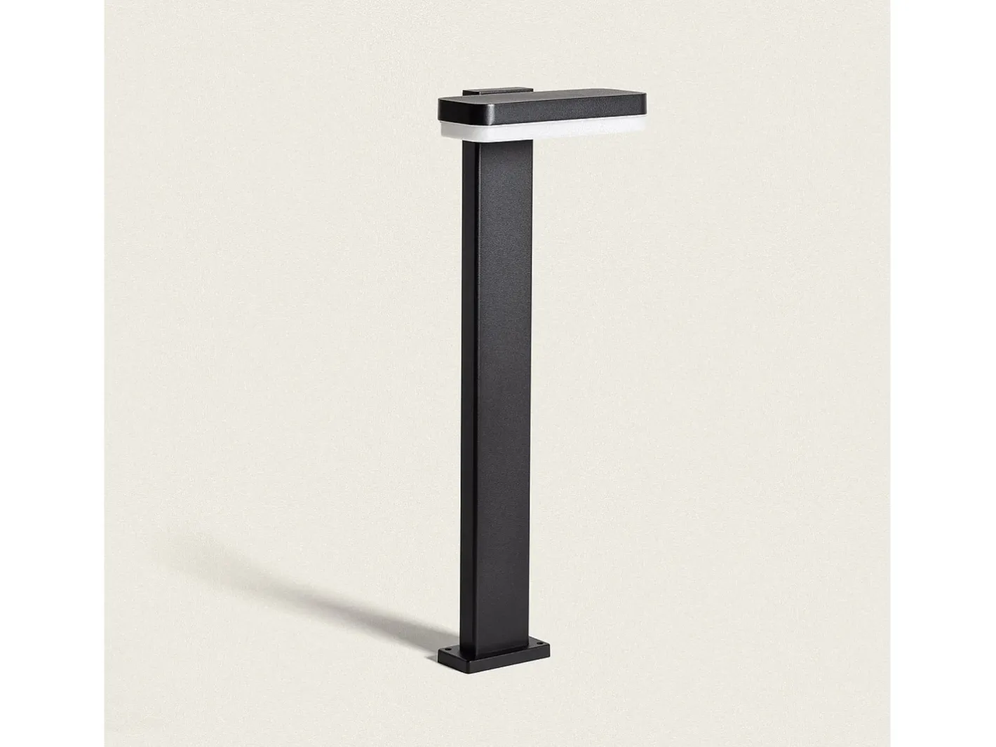 Ledkia Baliza Exterior LED 50cm 10W Aluminio Mirto Negro Sale