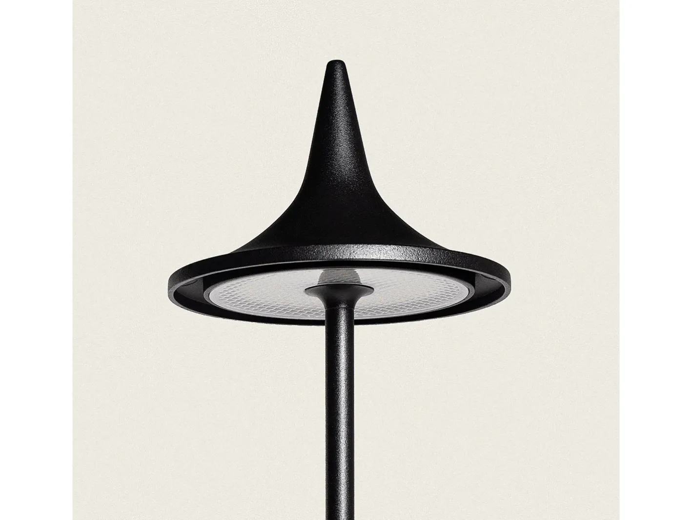 Ledkia Iluminación Exterior-Baliza Exterior LED 6W 60 cm con Pincho Rowel Negro