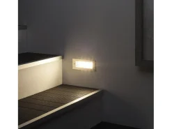 Outlet Ledkia Baliza Exterior LED 4W Empotrable Pared Morgan 4000K Blanco Neutro Plateado