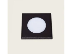 New Ledkia Baliza Exterior LED 2W Empotrable Cuadrada Welly Negro