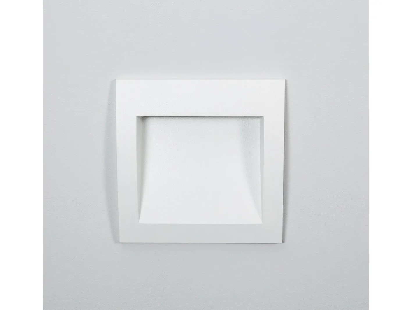 Clearance Ledkia Baliza Exterior LED 4W Empotrable Pared Cuadrado Natt 2700K Cálido Blanco