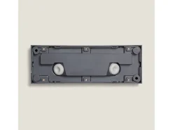 Clearance Ledkia Baliza Exterior LED 2W Superficie Pared Rectangular Antracita Élide 4000K Blanco Neutro Negro