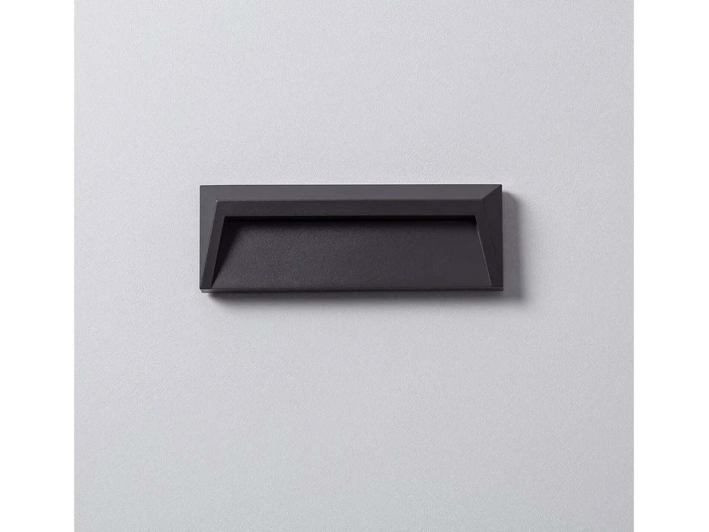 Online Ledkia Baliza Exterior LED 2W Superficie Pared Antracita Chester 4000K Blanco Neutro Transparente