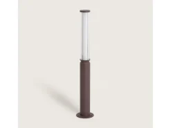 Ledkia Iluminación Exterior-Baliza Exterior LED 12W Superficie Pie 80 cm Britget Terracota