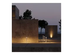Baliza LED exterior Mac Floor XL Corten 3000K - 12W IP65 de aluminio h60cm - Downlight - Beneito & Faure Marru00f3n Discount