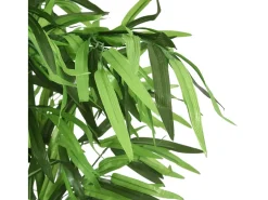 Planta Artificial-Bambú artificial 864 hojas 180 cm Verde