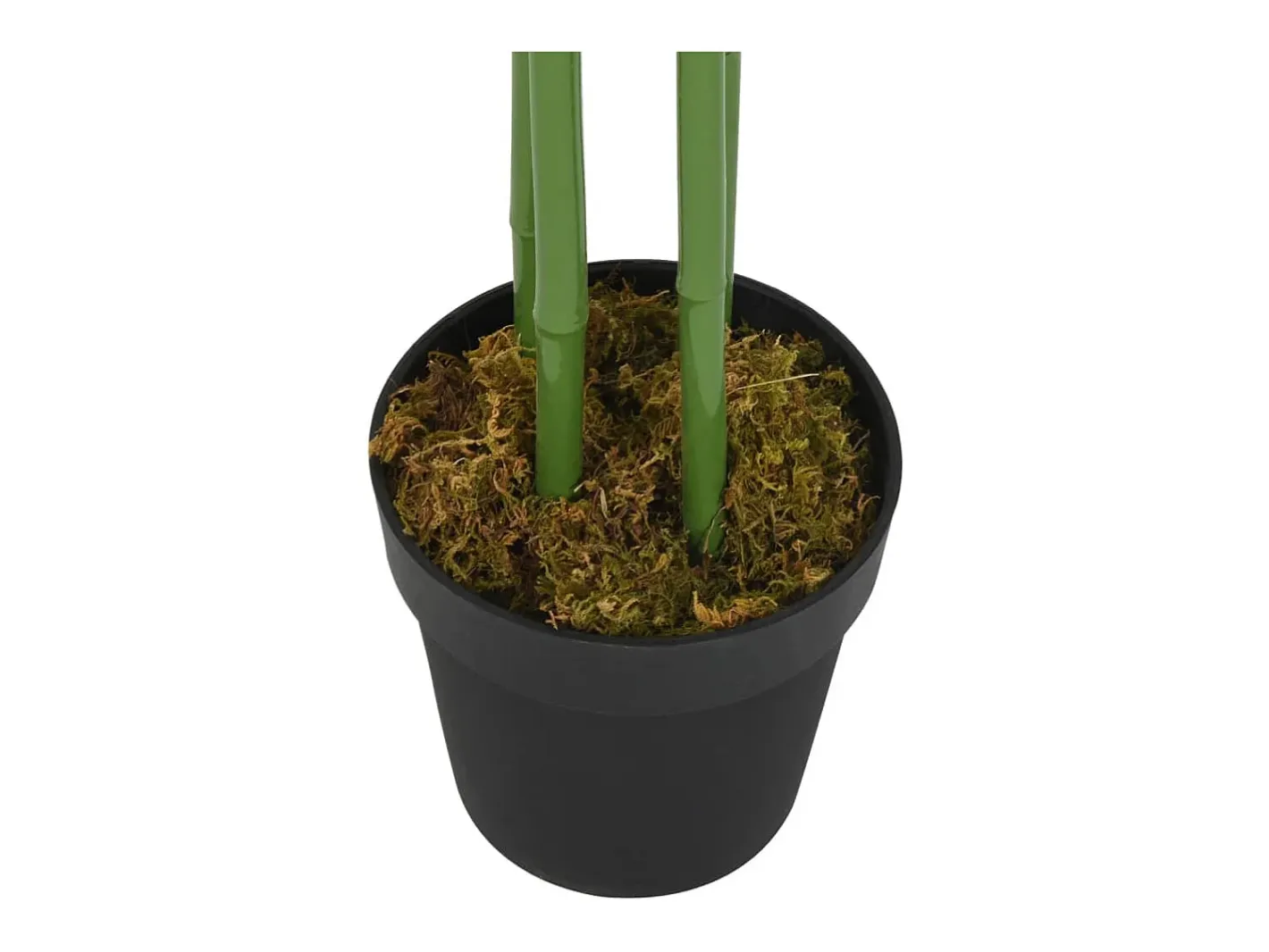 Planta Artificial-Bambú artificial 864 hojas 180 cm Verde