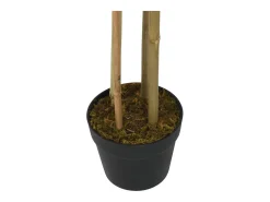 Planta Artificial-Bambú artificial 380 hojas 80 cm Verde