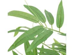 Planta Artificial-Bambú artificial 384 hojas 120 cm Verde