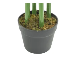 Planta Artificial-Bambú artificial 384 hojas 120 cm Verde