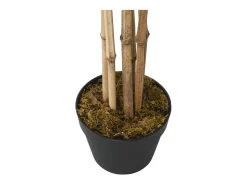 Planta Artificial-Bambú artificial 1104 hojas 180 cm Verde