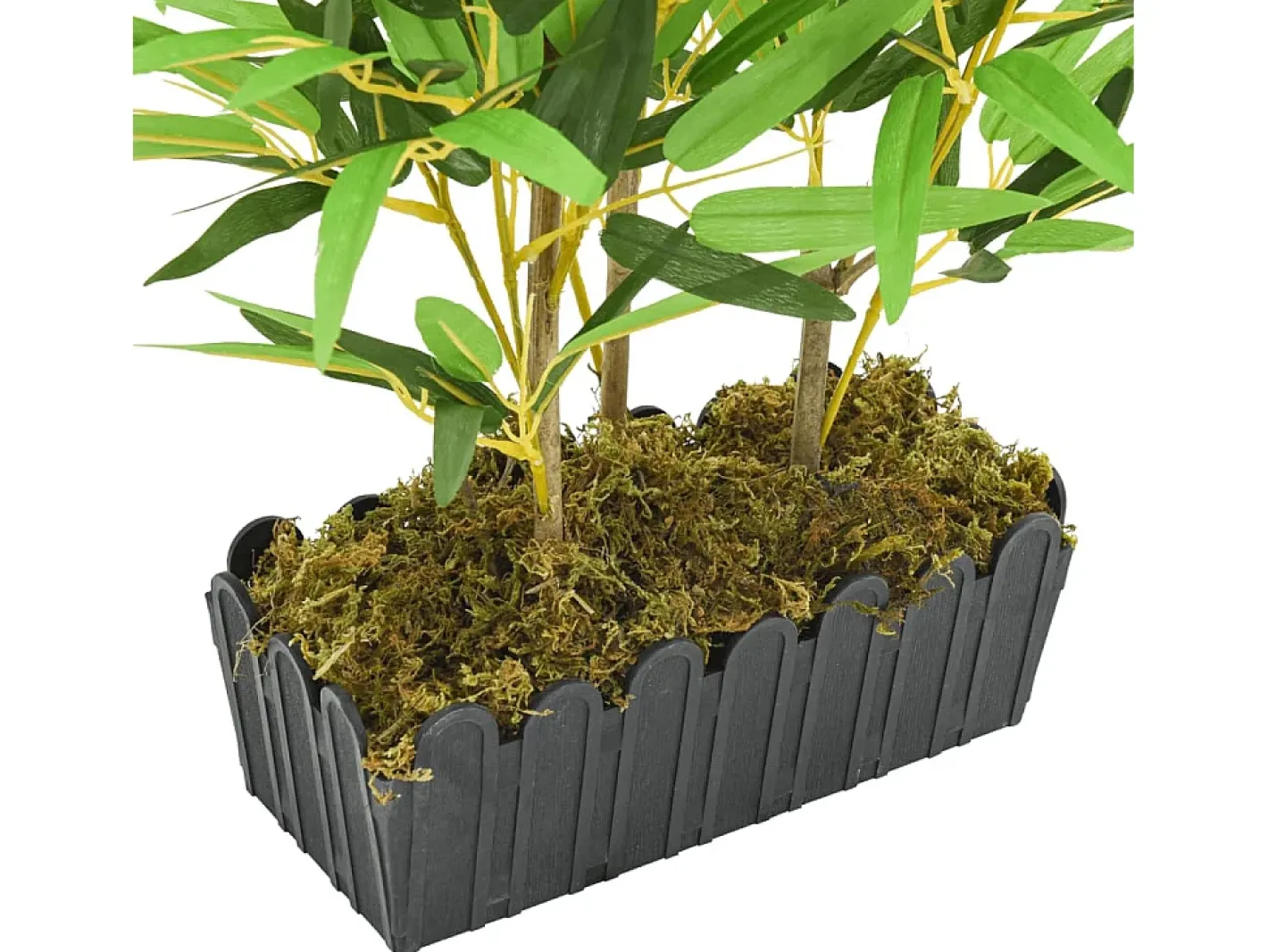Bambú artificial 500 hojas 80 cm Verde Sale
