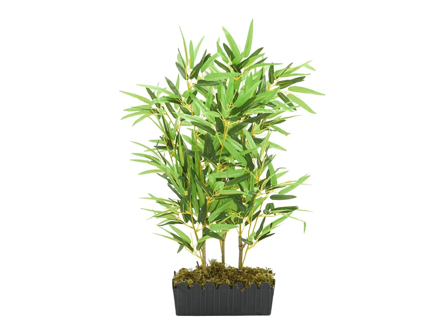 Bambú artificial 500 hojas 80 cm Verde Sale