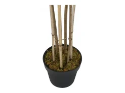 Bambú artificial 1380 hojas 200 cm Verde