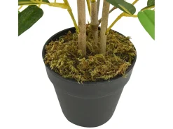 New Bambú artificial 368 hojas 80 cm Verde