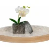 House Nordic Presentación Y Servicio-Bandeja bambú y 40 x 40x 35 cm Beige