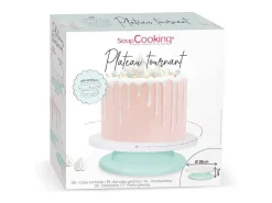 Scrapcooking Presentación Y Servicio-Bandeja giratoria Ø 28 cm Multicolor