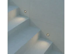 Beneito & Faure - Baliza LED de exterior Nix 2W 3000K - Foco empotrable de pared o suelo IP67 con luz cálida Multicolor