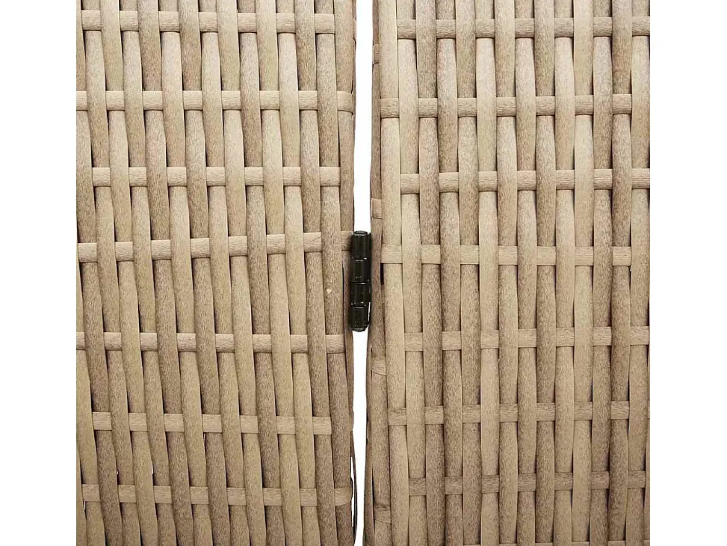 Biombo-Biombo 196 x 200 cm polirratán Beige