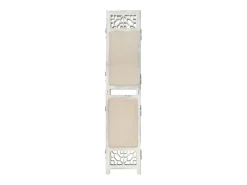 Biombo de 4 paneles 140x165 cm Tela Crema Hot