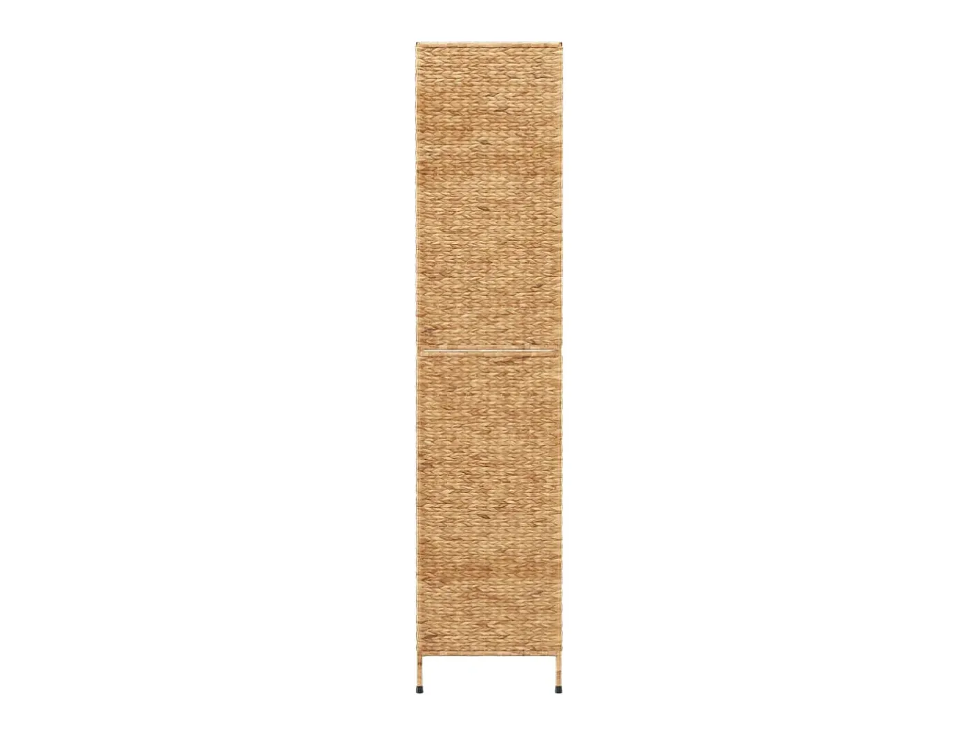 Biombo-Biombo de 4 paneles jacinto de agua 163x180 cm ES492174 Marru00f3n