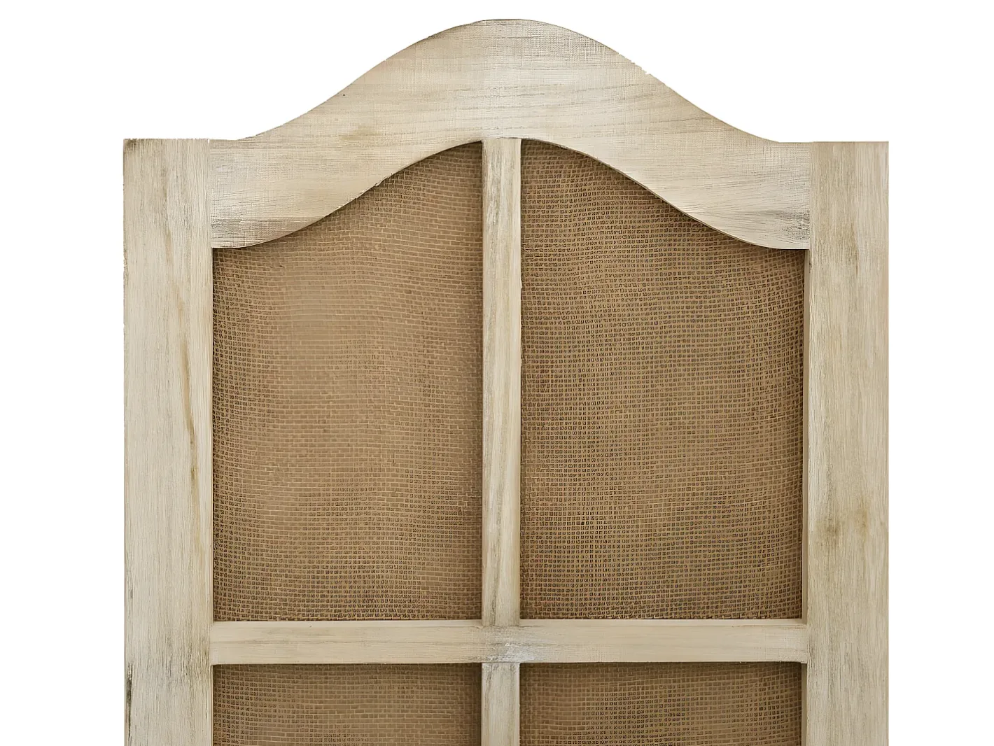 Biombo-Biombo de 6 paneles tela marrón 214x165 cm ES746534 Marru00f3n