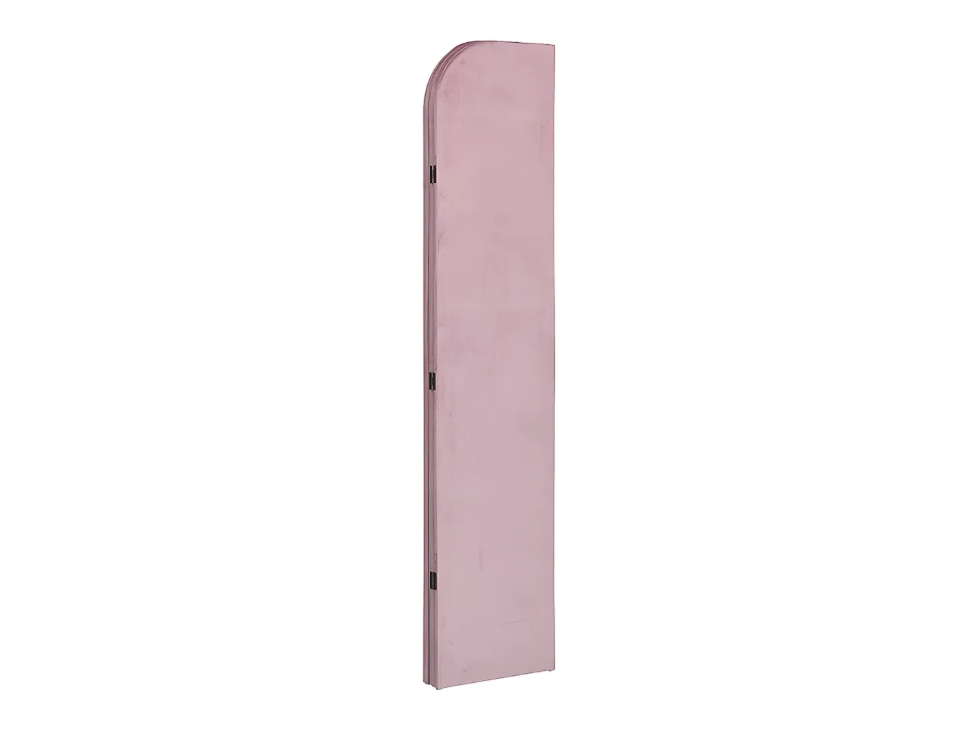 OZAIA Biombo de terciopelo de 120 x 180 cm VELVET - Rosa Hot