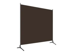 New Biombo divisor de 1 panel marrón 175x180 cm ES235210 Marru00f3n