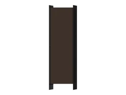 Biombo-Biombo divisor de 5 paneles marrón 250x180 cm ES427688 Marru00f3n