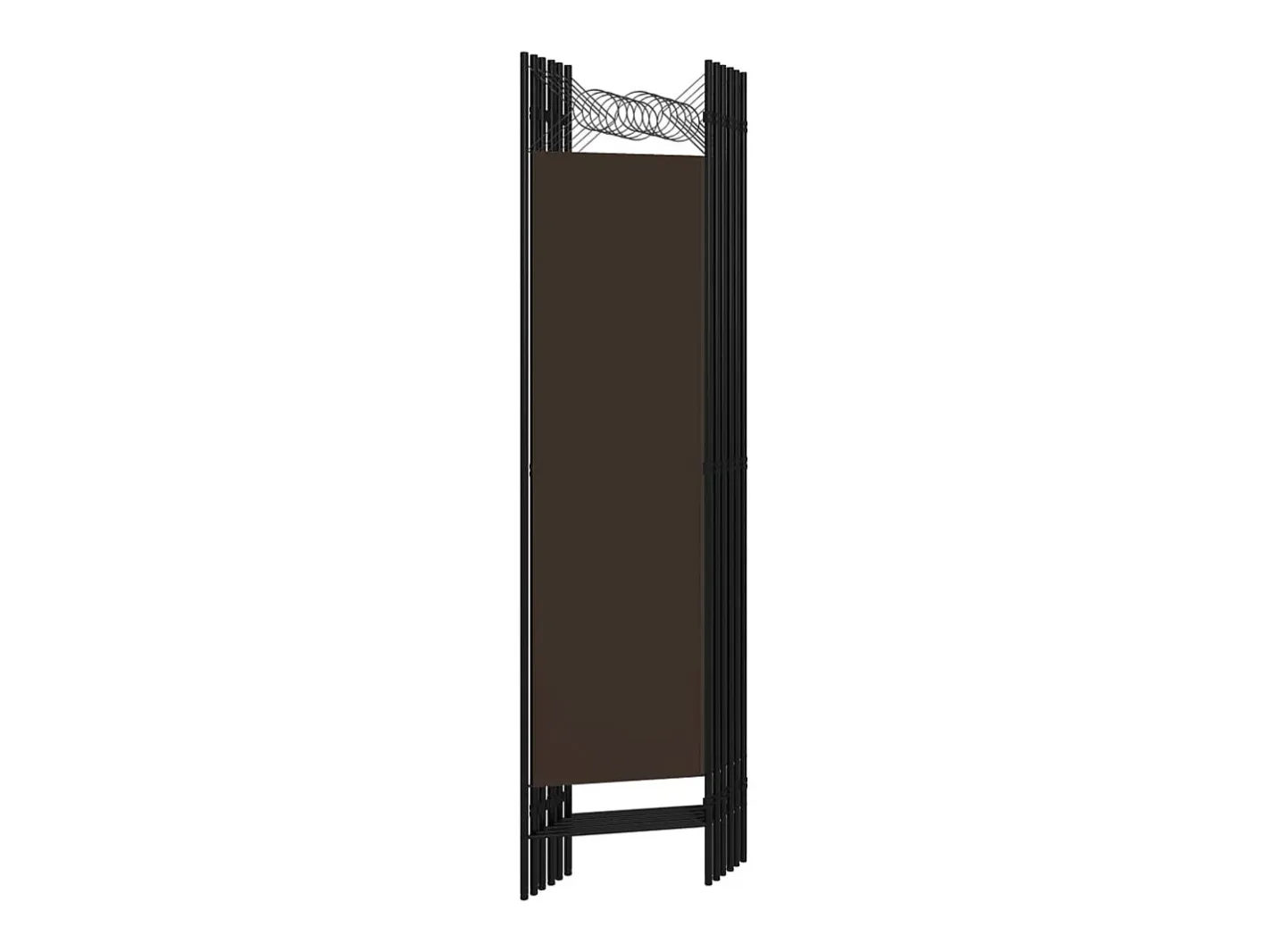 Best Biombo divisor de 6 paneles marrón 240x180 cm ES403632 Marru00f3n