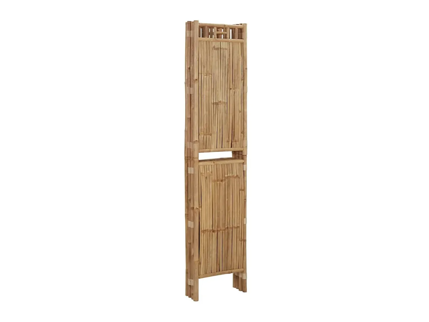 Biombo-Biombo divisor de 4 paneles 160x180 cm ES832794 Marru00f3n