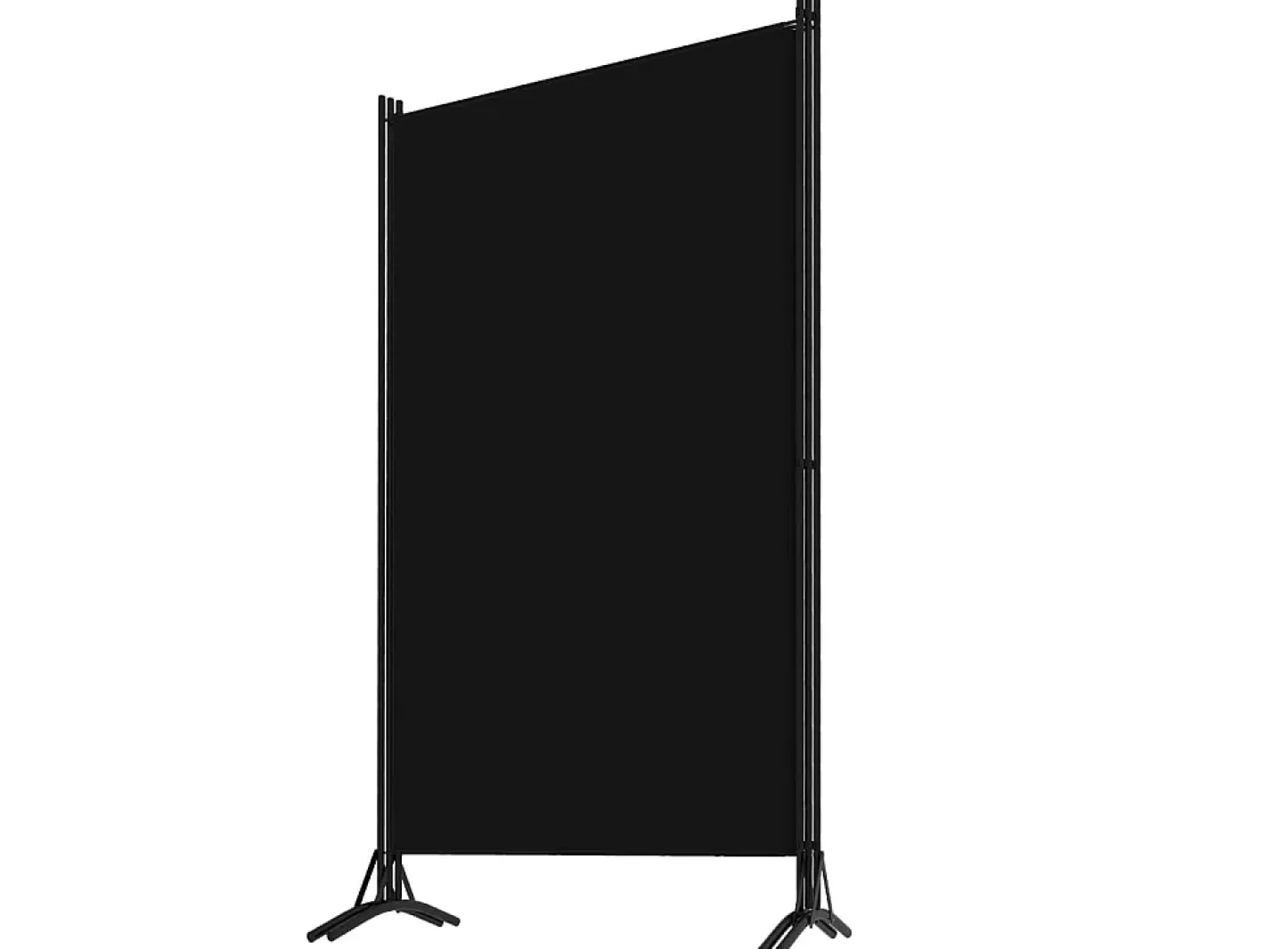 Biombo-Biombo divisor de 3 paneles 260x180 cm ES531902 Negro