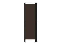 Online Biombo divisor de 4 paneles marrón 200x180 cm ES811719 Marru00f3n