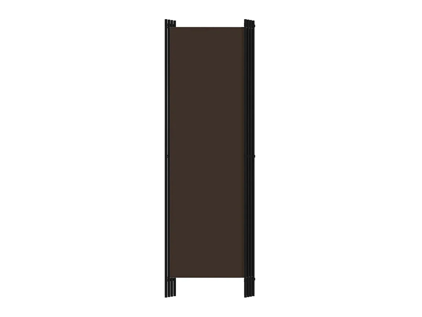 Online Biombo divisor de 4 paneles marrón 200x180 cm ES811719 Marru00f3n