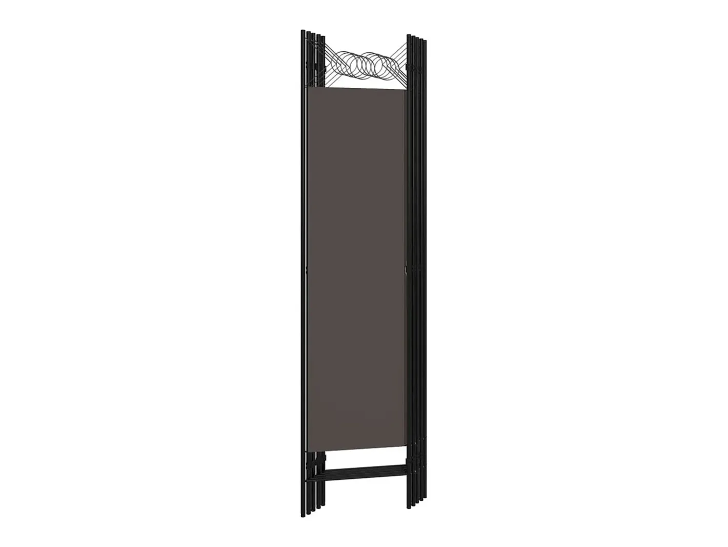 Online Biombo divisor de 5 paneles 200x180 cm ES638366 Gris antracita