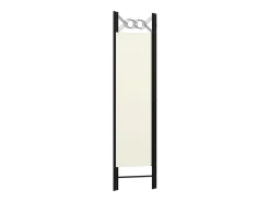 Biombo divisor de 3 paneles 120x180 cm ES855392 Blanco Best