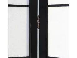 Clearance Biombo divisor de ambiente 176x175x2.2 cm Shoji Negro