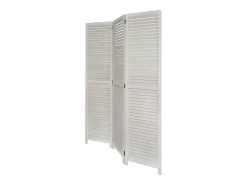 Biombo divisor de ambiente 120x2x170 cm Paravent Blanco Sale