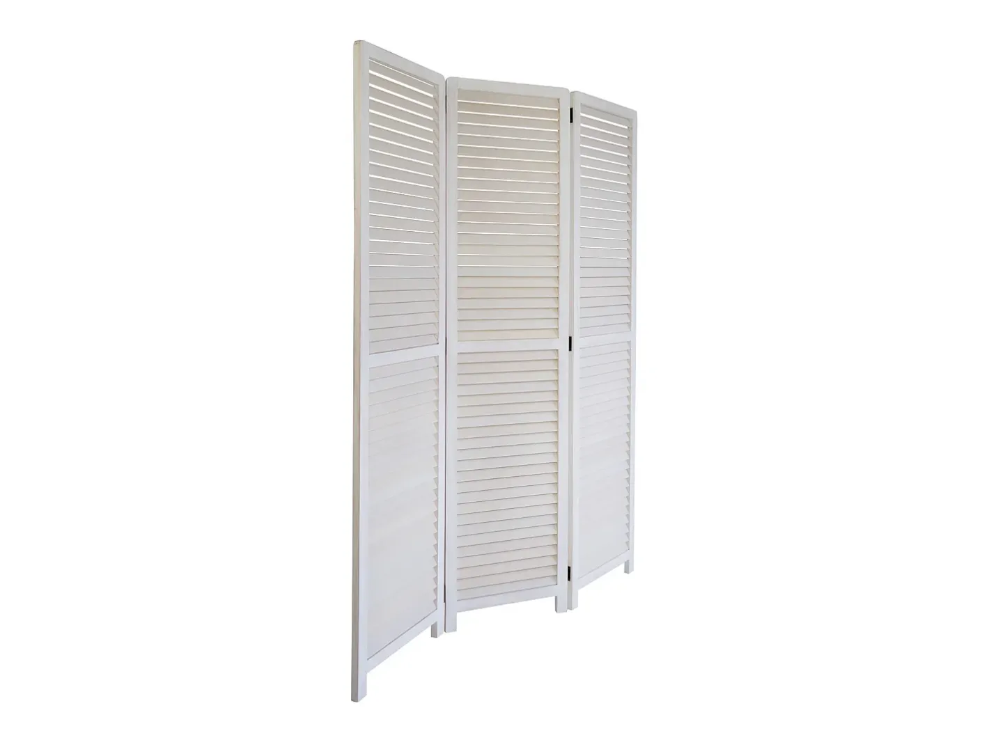 Biombo divisor de ambiente 120x2x170 cm Paravent Blanco Sale