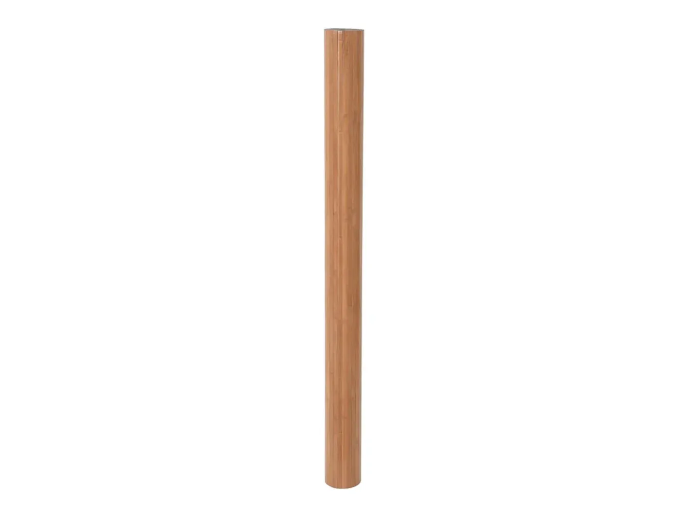 Hot Biombo divisor de bambú color natural 165x600 cm ES532771 Marru00f3n