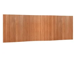 Hot Biombo divisor de bambú color natural 165x600 cm ES532771 Marru00f3n