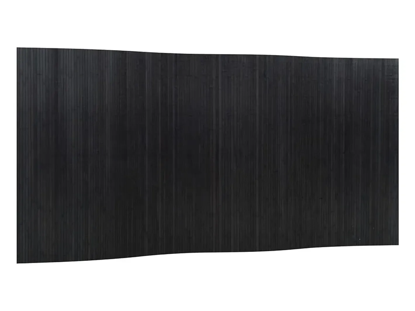 New Biombo divisor de bambú 165x400 cm ES388602 Negro