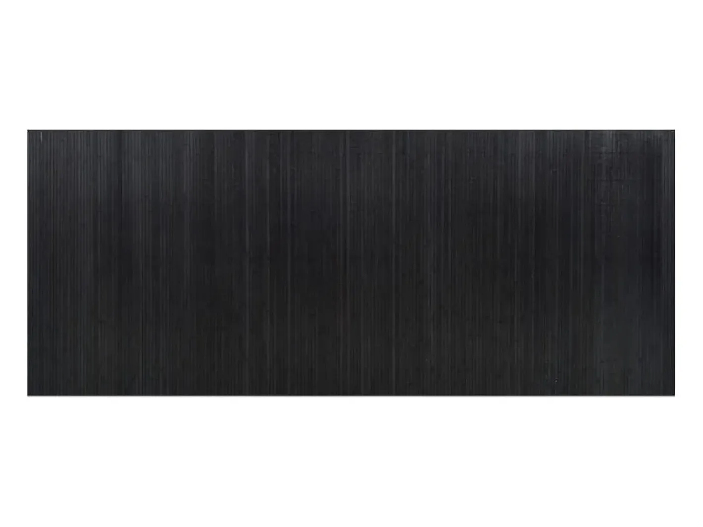 New Biombo divisor de bambú 165x400 cm ES388602 Negro